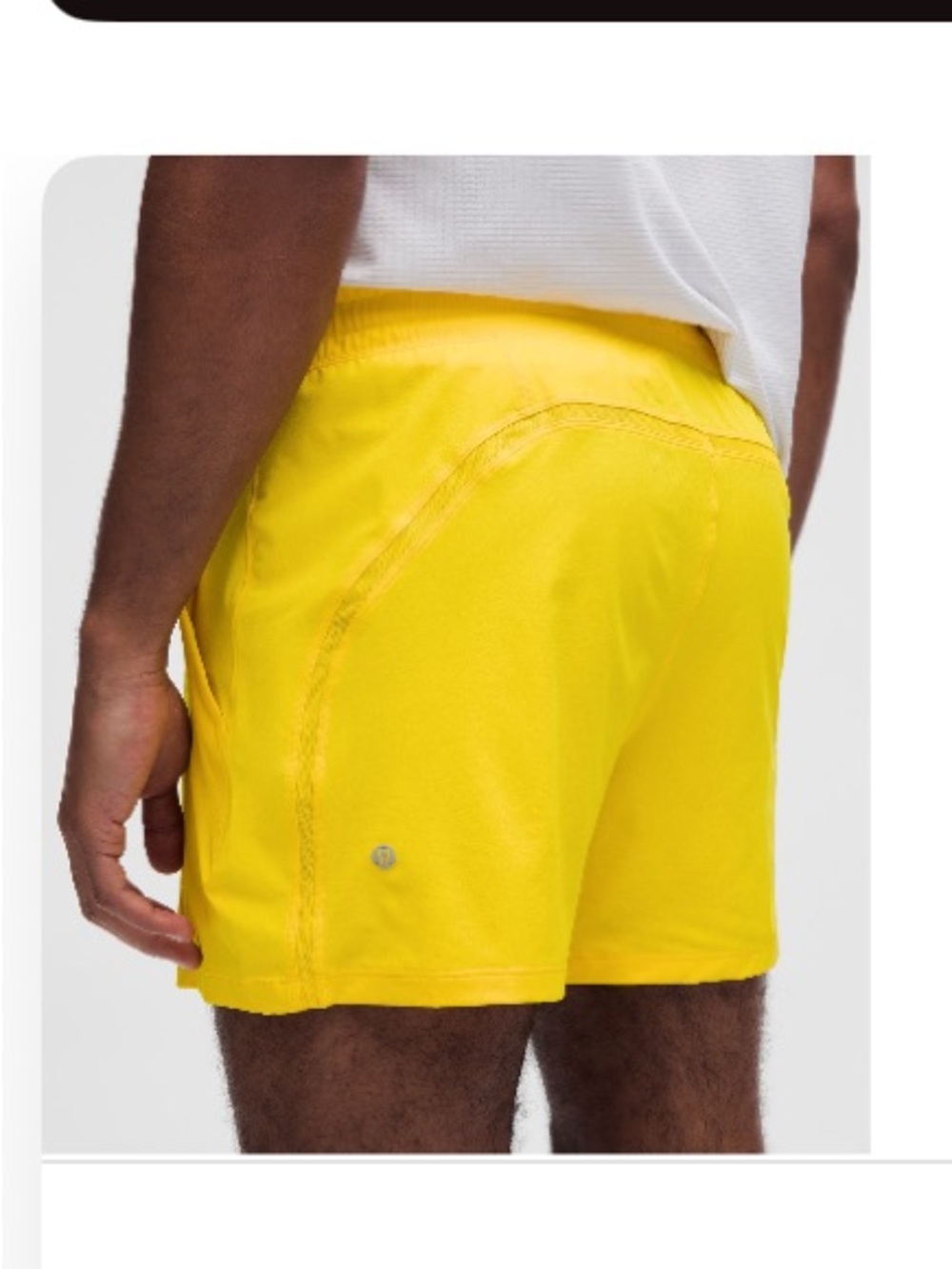 Lululemon Men Pace Breaker Linerless Short 5”